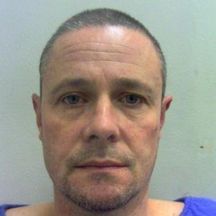Mugshot of Mark Bridger, convicted of murder.