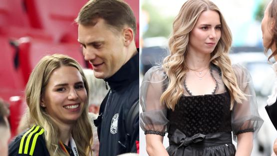 Manuel Neuer’s wife, 24, takes ‘very difficult decision’ to step away from professional sport as he plays on at 39