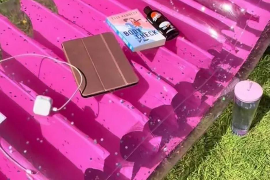 Tan fans rush to buy inflatable sun lounger that’s just £10 & share savvy trick to blow it up in seconds