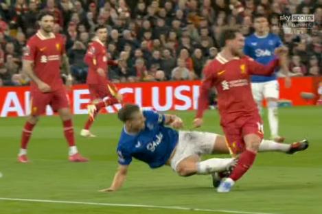 James Tarkowski SHOULD have been sent off for horror lunge vs Liverpool say PGMOL but won’t face any punishment