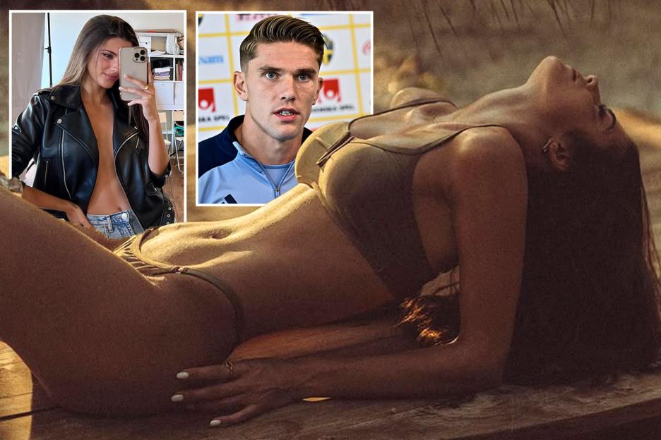 Viktor Gyokeres’ awkward seven-word response to Arsenal fan chant about ‘dumping his girlfriend’ to seal transfer