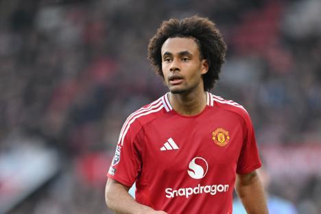 Joshua Zirkzee of Manchester United.