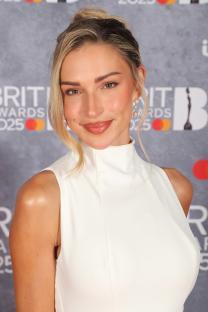 Zara McDermott at the BRIT Awards 2025.