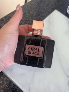 Opal Black perfume bottle.