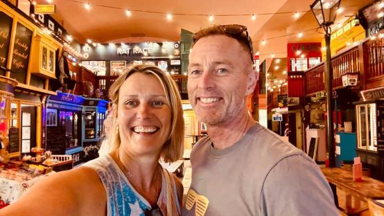 Craig and Lindsay Foreman, a British couple detained in Iran.