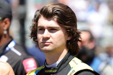 Colton Herta, driver of the #26 Gainbridge Andretti Autosport car, at the Indianapolis 500.