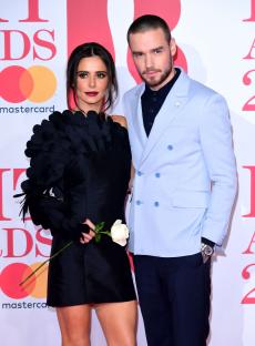 Cheryl and Liam Payne at an awards ceremony.