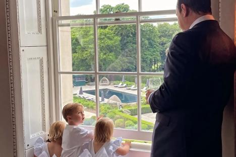 Danny Dyer shares sweet pic with grandchildren at daughter Dani’s wedding to Jarrod Bowen