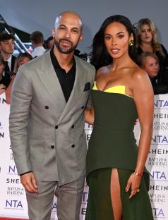 Marvin and Rochelle Humes at the National Television Awards.