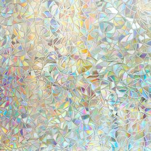 Rainbow window film.