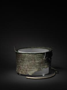Sixth-century Byzantine bucket from Sutton Hoo.