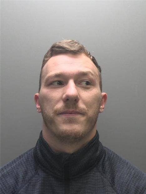 Mugshot of Spencer Duarte.