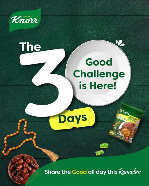 Share The Good this Ramadan with Knorr’s 30 Days Good Challenge, Live Cooking Sessions, and the Good Bus
