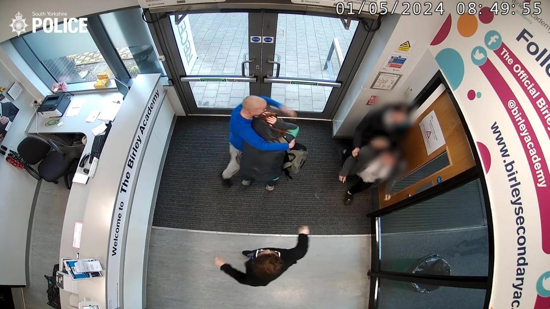 A video taken by the South Yorkshire Police