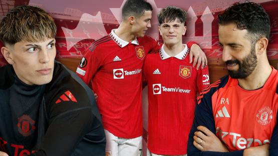 Alejandro Garnacho could beat Cristiano Ronaldo record before end of season as star, 20, vows to stay at Man Utd