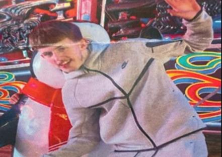 Photo of Brandon, 15, who is missing.