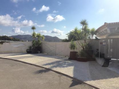 View of Mike Ashley's house in Majorca from the sea.