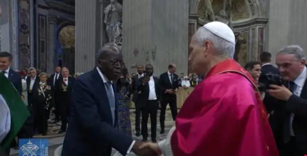 Tinubu meets Pope Leo XIV in Rome (PHOTOS) 3