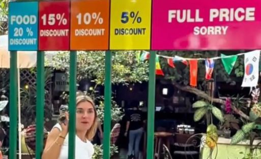 Controversial restaurant offers diners a bigger discount the SKINNIER they are – & have a crude way to figure it out