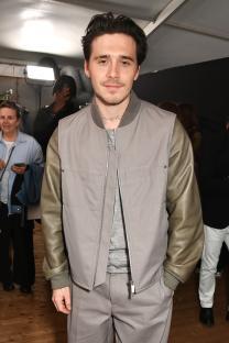 Brooklyn Beckham at the Dior Homme fashion show.
