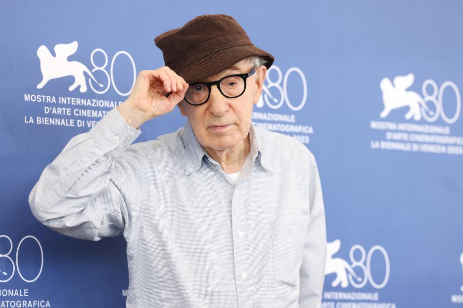 Woody Allen at the Venice Film Festival.
