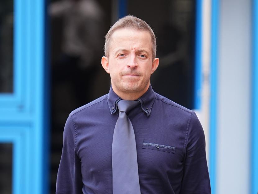 Haden Pentecost outside Uxbridge Magistrates' Court.