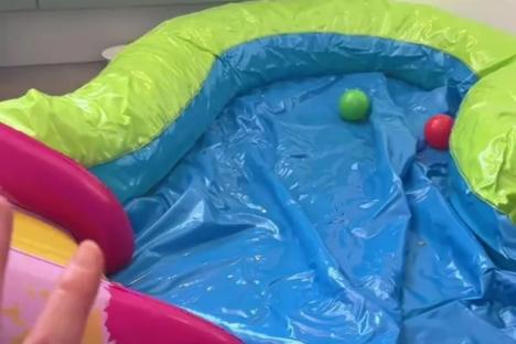 I tried a ‘life saver’ hack to blow up my child’s paddling pool – it worked instantly and left me flabbergasted