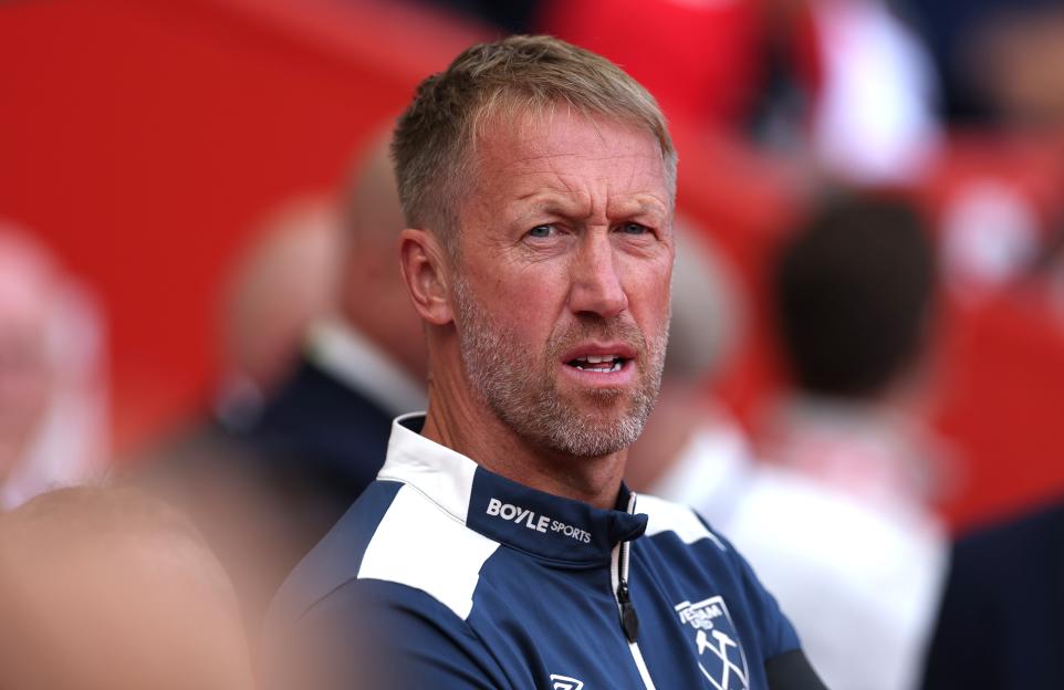Graham Potter, West Ham head coach.