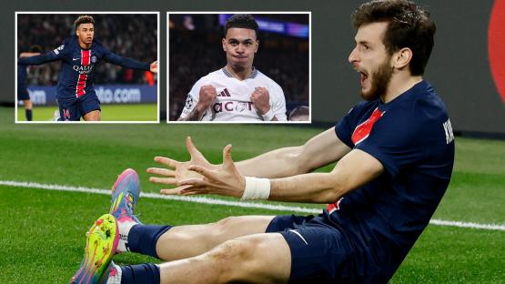 PSG 3 Aston Villa 1: Watch Kvaratskhelia score stunning solo goal as French champs in control of Champions League tie