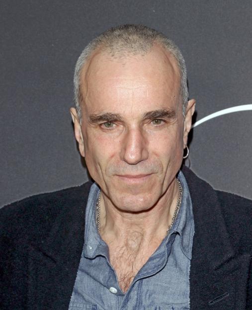 Portrait of Daniel Day-Lewis.