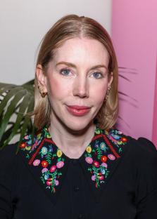Headshot of Katherine Ryan at a book launch.