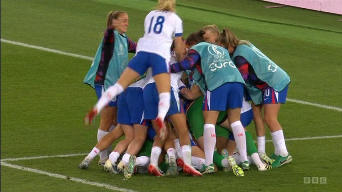 Sweden 2 England 2 (2-3 after pens): Lionesses roar into Euro 2025 semi after ‘most stressful penalty shootout ever’