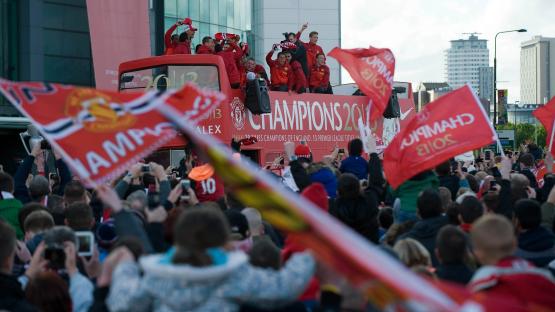 Why will Man Utd not have a bus parade if they win the Europa League?