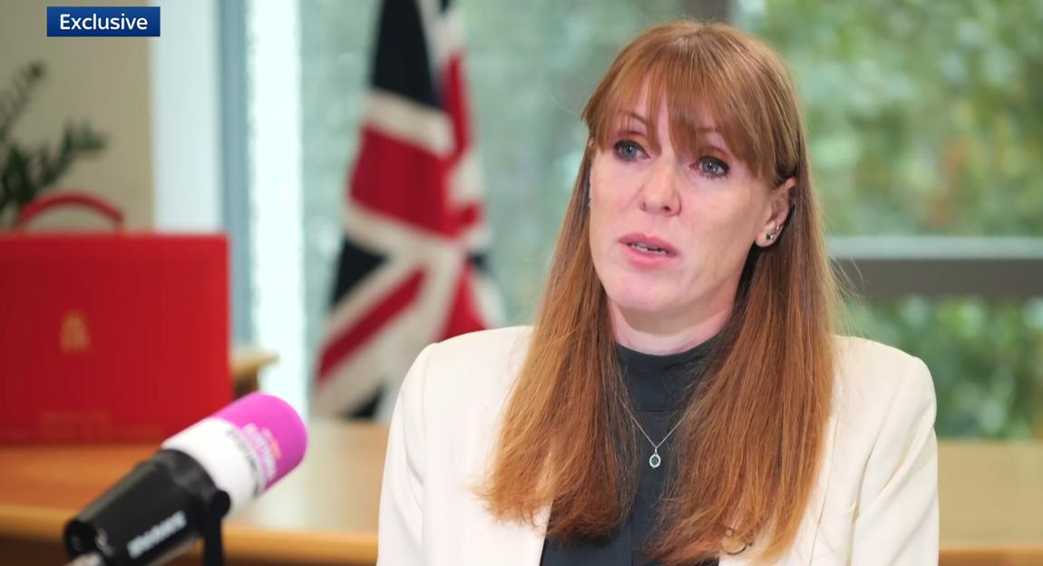 Angela Rayner in an exclusive Sky News interview with Beth Rigby.