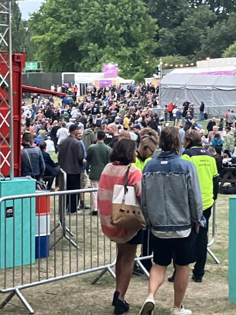 Anita Rani at a music festival.