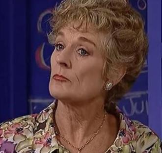 Judy Nunn as Aisla Stewart in Home & Away.