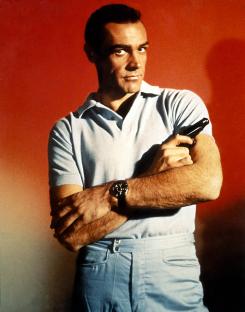 Sean Connery as James Bond in Dr. No.