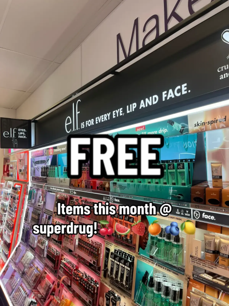Superdrug employee reveals the five items you can get for FREE this month – including £8.99 viral beauty buy