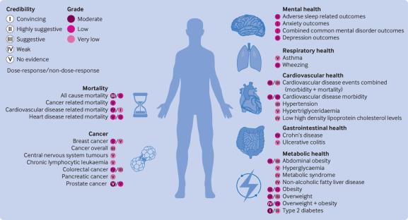 Previous research has linked UPFs to 32 illnesses