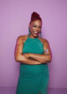Portrait of Charlene Douglas.