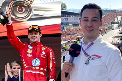 ‘Just magic’ – One of F1’s most recognisable voices reveals Leclerc and Hamilton moments that will live with him forever