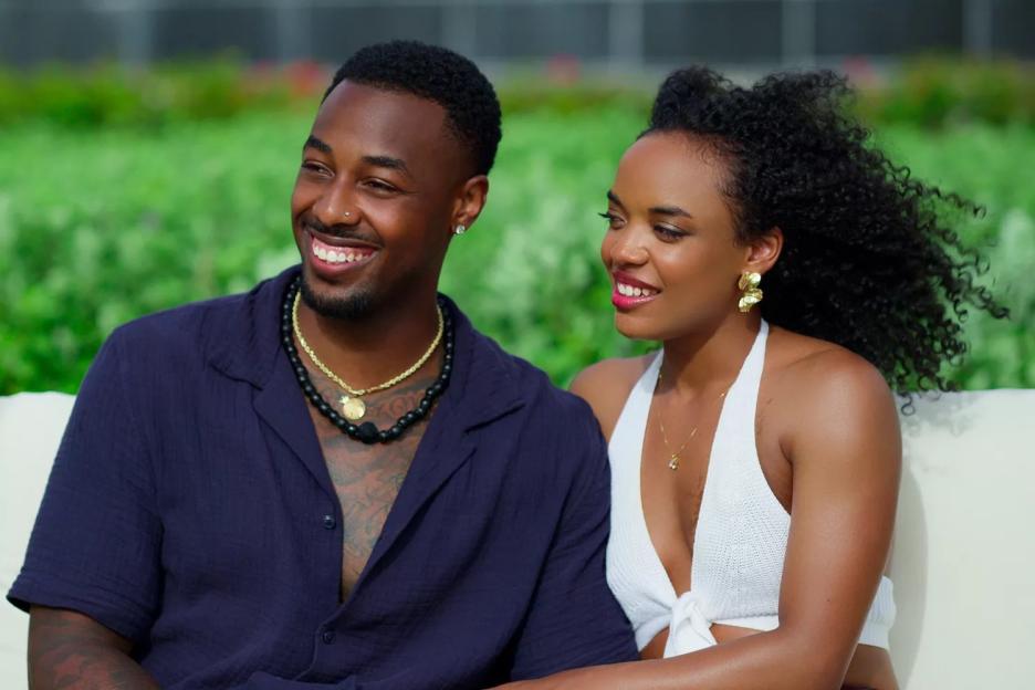 Shanté Glover and Brion Whitley on Temptation Island.