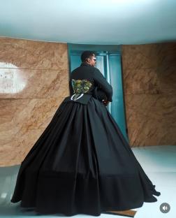 Reactions trail Desmond Elliott’s outfit at 2025 AMVCA awards