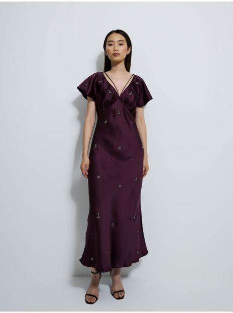 Satin Beaded Flutter Sleeve Maxi Dress.
https://direct.asda.com/george/women/dresses/satin-beaded-flutter-sleeve-maxi-dress/GEM1203088,default,pd.html
