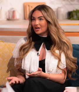 Ella Rae Wise on the Lorraine TV show.