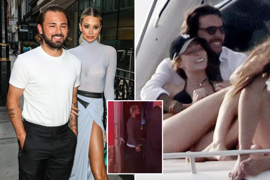 Olivia Attwood supported by husband Bradley at Bad Boyfriends launch after ditching ring & cosying up to Pete Wicks