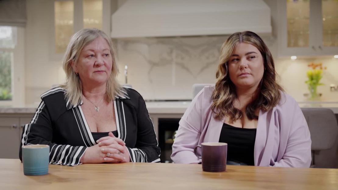 Alison Madgin and her daughter Carly Barrett.