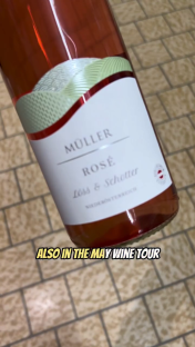 Müller Rosé wine bottle from Lass & Schotter.