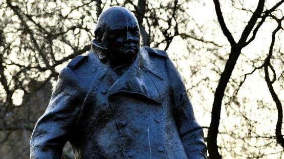 Thugs who climb on Winston Churchill’s iconic London statue face JAIL under tough new laws
