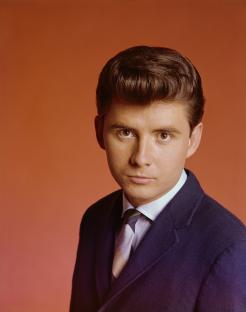 Studio portrait of pop singer Johnny Tillotson.